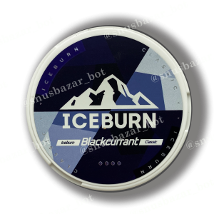 ICEBURN 100mg вкус - черная смородина
