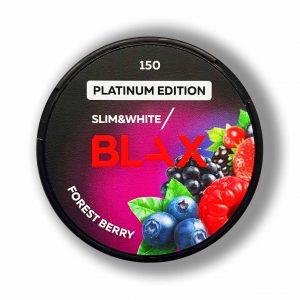 Снюс блакс, BLAX Platinum Вкус - лесные ягоды