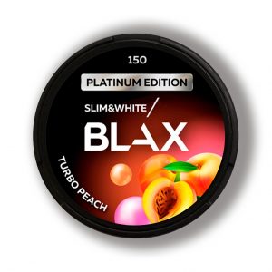 Снюс блакс, BLAX Platinum Вкус - персиковая жвачка