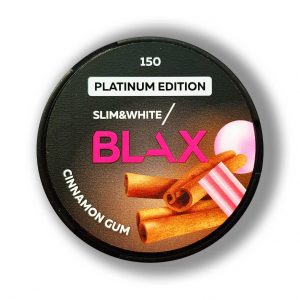 Снюс блакс, BLAX Platinum Вкус - жвачка с корицей