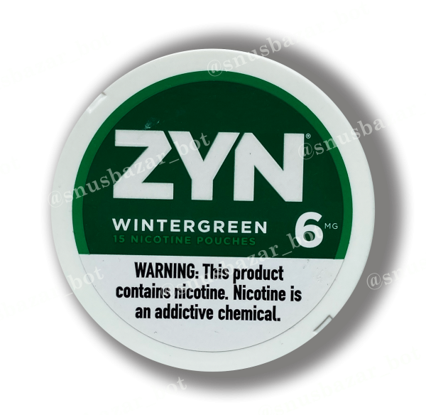 ZYN 6 мг - Wintergreen (копия)